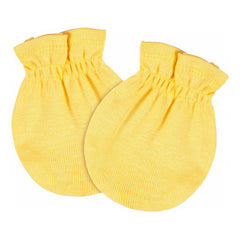 Mitones Gerber Essentials Bebé 4 Pzs Verde, Blanco, Amarillo Amarillo 0-3 Meses Lisa
