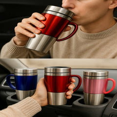 Set 6 Pzs Termos Domore 450 Ml Acero Inoxidable Lujo