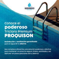 Cloro Para Alberca 20 Kg Tabletas 3 Pulgadas Proquison 90%