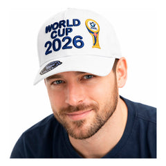 Gorra Fútbol Ajustable Inglaterra Blanca Copa 2026 Fan Sport Blanco Un