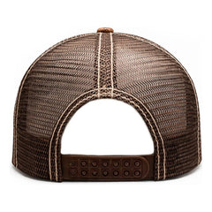 Gorra Trucker Vaquera Pantera Herraje Metálico Rancho