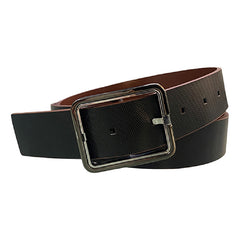 Cinturon Reversible Piel Genuina Maple Noir 34 Mm Hickok