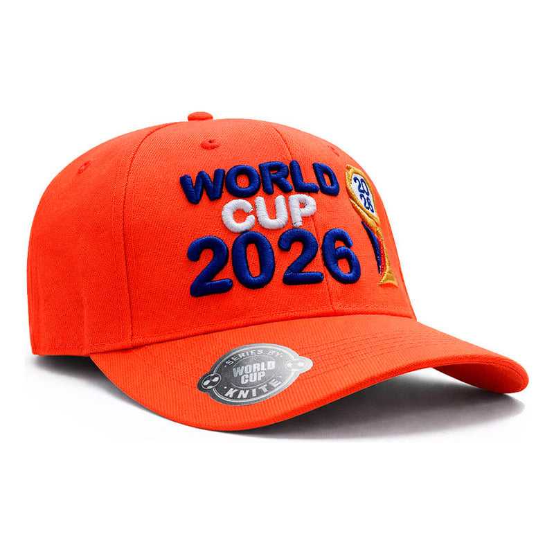 Gorra Fútbol Ajustable Holanda Naranja Copa 2026 Fan Sport Naranja Un
