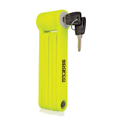Candado Plegable De Seguridad Para Bicicleta Sparco Color Amarillo