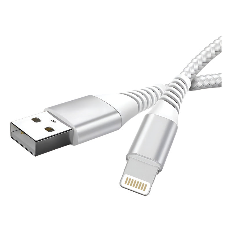 JIE SMART Cable de Datos 3A Lighting a USB varios colores 1.8m