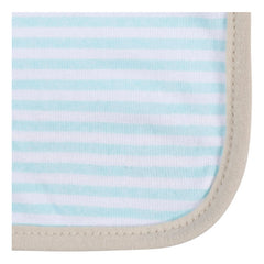 Paño Baño Bebé Gerber Gatito Azul 12×12 Cm Algodón Suave