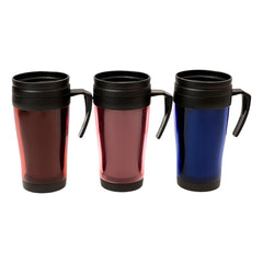 Set 3 Termos Domore Plástico Reutilizable 450 Ml Colores