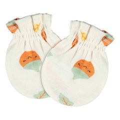 Mitones Gerber Essentials Bebé 4 Pzs Verde, Blanco, Amarillo Amarillo 0-3 Meses Lisa