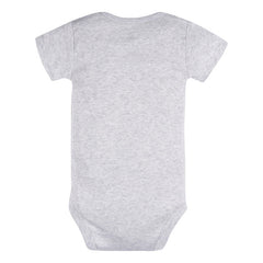 Pañalero Gerber Pack 3 Piezas Gris Body Algodón Ropa Bebé Color Blanco/gris Talla 6-9m 6-9 M Estampado