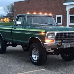 5 Casetas Luz Led Compatibles Con Ford F100 F150 1973 - 1986