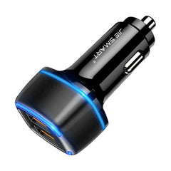 Turbo Power Para Auto Jie Smart Usb Qc 3.0 Entrada C
