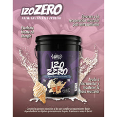 Proteina Iso Madness 5kg Helado Vainilla Suero Leche Helado Vainilla