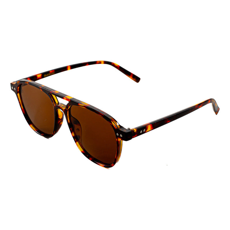 Lentes De Sol Baroc Super Star Brown Uv400 Unisex Aviador Océano Marrón Marrón Claro