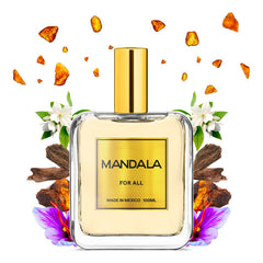 Perfume Unisex Mandala Crimson Embrace Ámbar 100ml