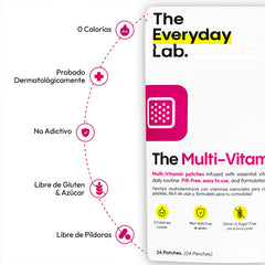 Parche Multivitamínico The Everyday Lab Energía Bienestar