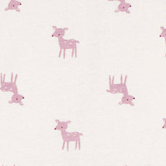 Mameluco Gerber Blanco Venadito Bebé Body Algodón Dormir