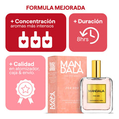 Perfume Mujer Mandala Essence Of Bliss Vainilla 100ml