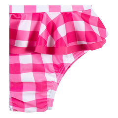 Traje De Baño Gerber 1 Pieza Rosa Fresa Upf 50+ Niña