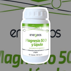Kit 3 Citrato Magnesio Energeios 180 Cápsulas 500 Mg Sin Sabor