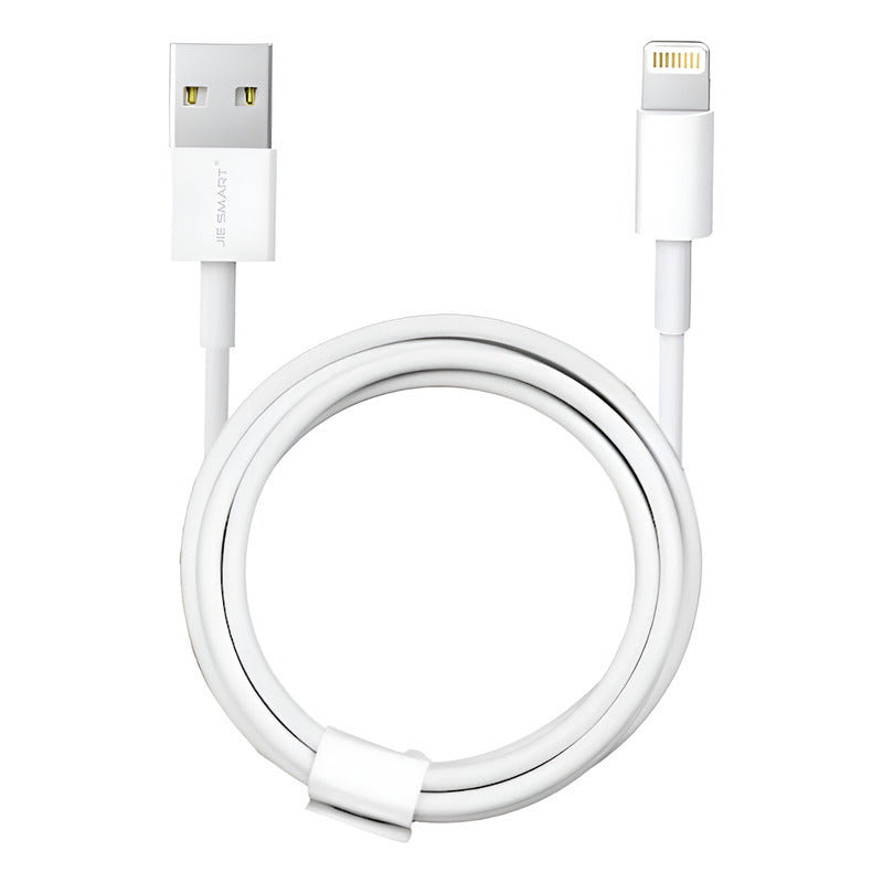 Cable De Datos Jie Smart Super Cable Blanco 2.1a