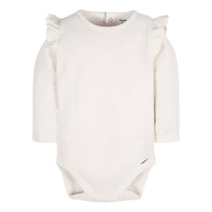 Pañalero Gerber Pack 2 Piezas Blanco Verde Manga Larga Bebé