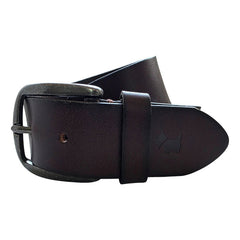 Cinturón Lungo Ferrioni Casual Hombre Piel Café 37mm Vaquero