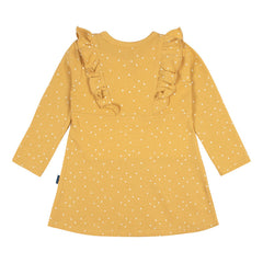 Vestido Gerber Amarillo Niña Algodón Cómodo Verano