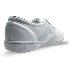Tenis Fútbol Rápido Manriquez Tachones Turf Blanco