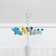 Set De Cuna Gerber Azul 5 Piezas Juego De Cama Para Bebé