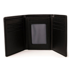 Cartera Curve Para Hombre Vinipiel Negro Horse Basic Negro