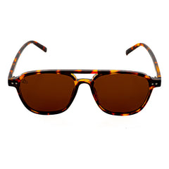 Lentes De Sol Baroc Super Star Brown Uv400 Unisex Aviador Océano Marrón Marrón Claro