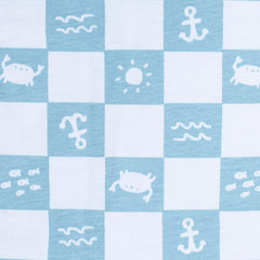 Mameluco Gerber Azul Playa Bebé Body Algodón Ropa Dormir