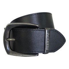 Cinturón Ferrioni Reversible Hombre Piel Chesnut Negro 40mm