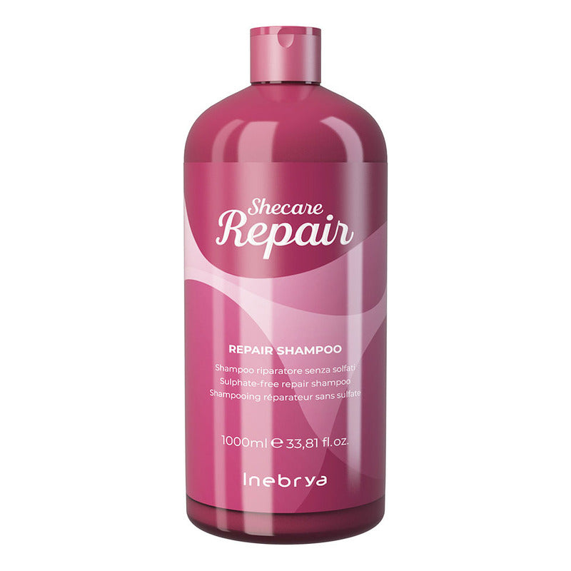 Shampoo Inebrya Shecare Repair 1000ml Reparación Capilar