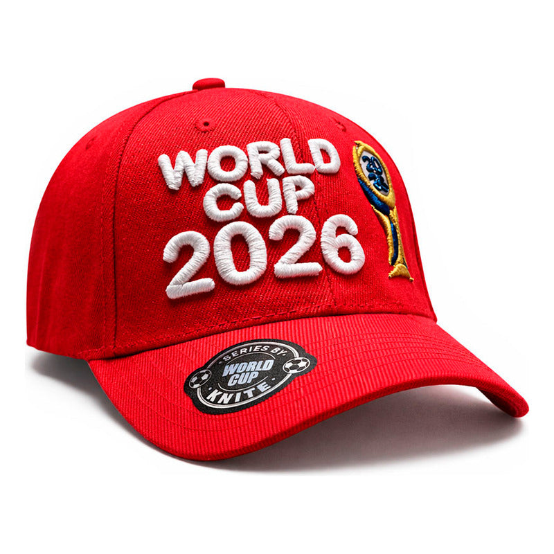 Gorra Fútbol Ajustable España Roja Copa 2026 Fan Sport Rojo Un