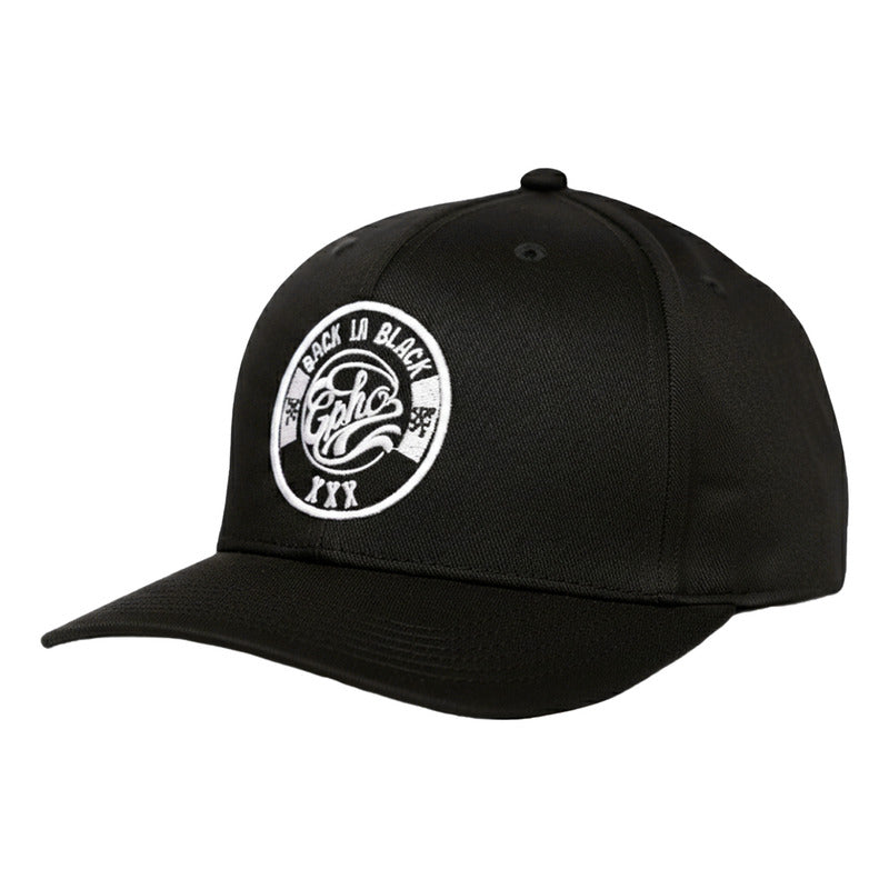 Gorra Grypho Aniversario Back In Black Bordado 3D Negra-Unitalla