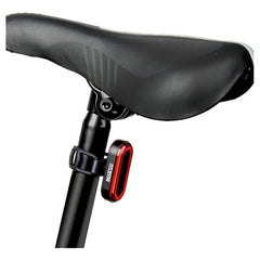 Luz Trasera Recargable Para Bicicleta 50 Lúmenes Sparco Color Negro