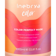 Mascarilla Inebrya Color Perfect 1000ml Sellado Y Brillo