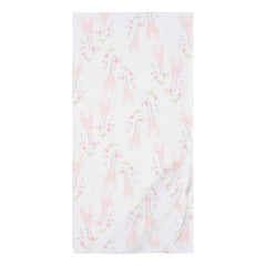 Mantas Gerber Algodón Gris Rosa Blanco Set 5 Piezas Bebé