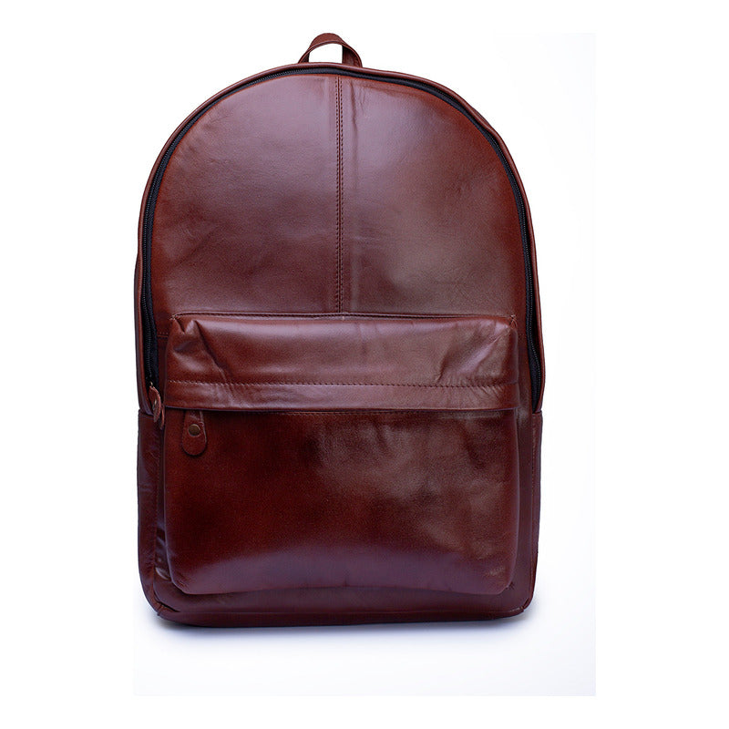 Mochila piel genuina castelli laptop 18 pulgadas hombre