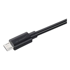 Jie Smart Cable De Datos Micro V8 1.5m Blanco O Negro