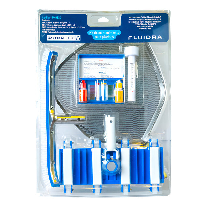 Kit Mantenimiento Para Albercas Astral Pool Con Accesorios