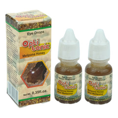 Miel Melipona Organica Optitonic Gotas Ojos 10 Ml Kit 2 Pzs