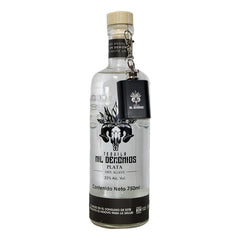 Tequila 100% Agave Cristalino 750ml Mil Demonios y LICORERA