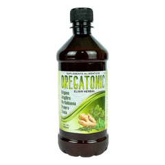 Jarabe Natural De Oregano Jengibre Romero 500 Ml Oregatonic Sin Sabor