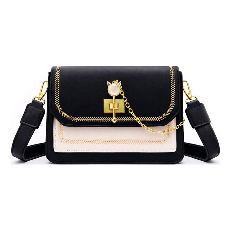 Bolsa Mujer Crossbody Original Moon Cat Elegante Casual