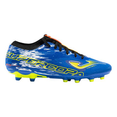 Tenis Fútbol Joma Supercopa 2303 Tachos Fg Césped Firme Azul