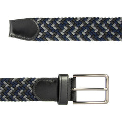 Cinturon Hickok Trenzado Stretch Graphite Hombre 37mm