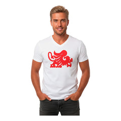 Playera Grypho Ragnar Hombre Manga Corta Flock Camiseta