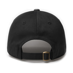 Gorra Eleggua Knite Negra Gabardina Visera Curva Ajustable